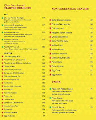 Ffine Dine menu 3