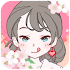 Ggumi girl(#Dressing #invitation Card #background)0.160