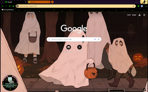 Ale's Halloween Browser Theme