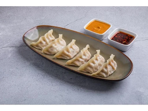 Steamed Original Chicken Momos - 6 Pcs