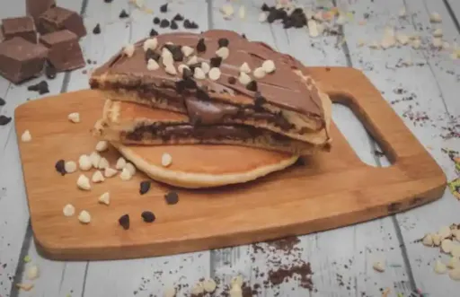 Nutella Filled Pancakes