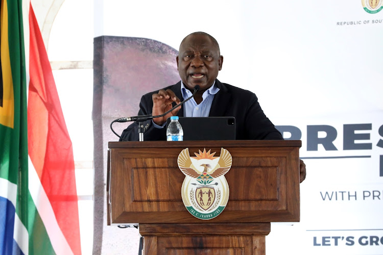 President Cyril Ramaphosa says SA must not be left behind when it comes to the digital economy. File photo.