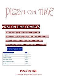 Pizza On Time menu 3