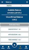 BitcoinZ POS Screenshot