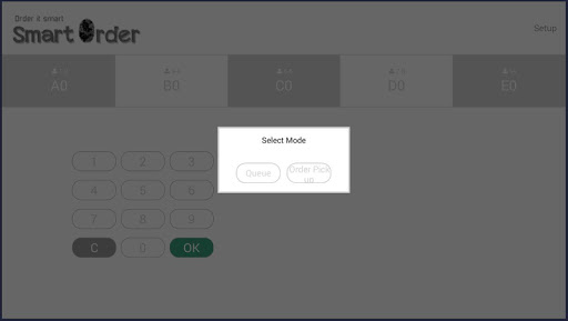 Smart Queue - Queue Management System Ticket Kiosk