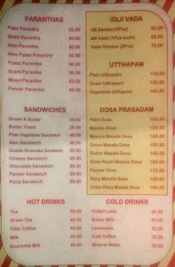 Prasadam menu 2