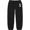 s logo split sweatpant fw21