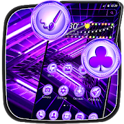 Neon Violet Light Theme  Icon