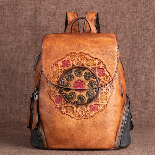 Title 3, Nouveau Sac à Dos en Cuir pour Femmes avec Cuir...