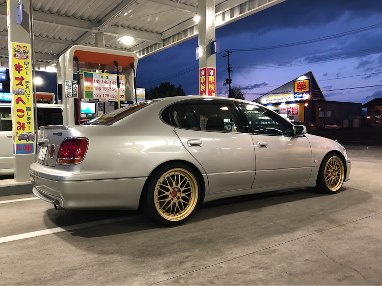 アリストのホイール交換・BBS ＬＭ−Ｆ１ホンモノに関するカスタム事例の投稿画像1枚目
