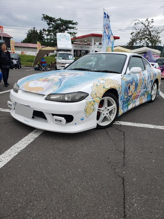 セルシオの痛車イベント・シルビア・ランエボに関するカスタム事例の投稿画像2枚目