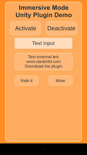 Immersive Mode Unity3D Plugin