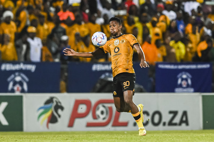 Siyabonga Ngezana of Kaizer Chiefs during the Nedbank Cup last 32 match between Maritzburg United and Kaizer Chiefs at Harry Gwala Stadium.