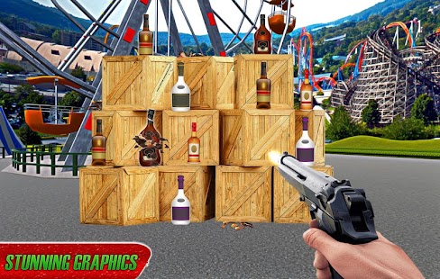 Real Bottle Shooting Free Games