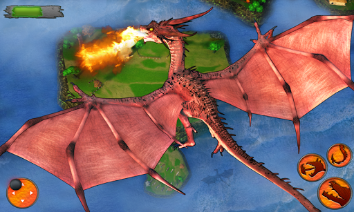 Screenshot House Dragon Attack Simulator