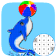 Dolphin Coloring Color By Number:PixelArt icon