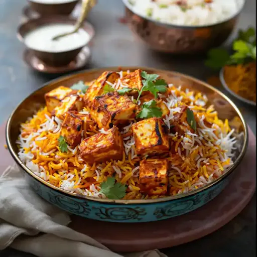 Paneer Tikka Hyderabadi Biryani