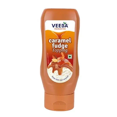 Veeba Caramel Fudge Topping