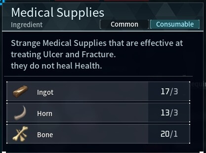 Can be cured with higher level medical supplies