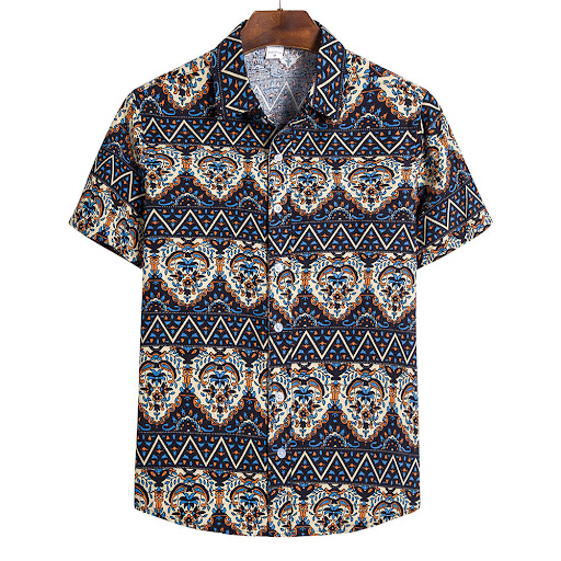 Title 12, New Large Size MenS Short-Sleeved Shirts Fashi...