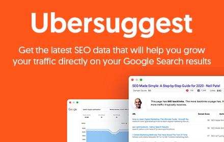 Ubersuggest - SEO and Keyword Discovery Preview image 0