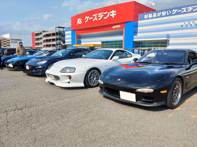 RX-7のボディ磨き・ワックス掛け・前潟に集合・区界道の駅・盛岡～宮古道路に関するカスタム事例の投稿画像2枚目