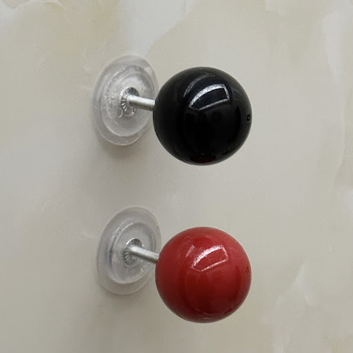 Title 7, Candy Simple Color Single Hole Cabinet Door Han...
