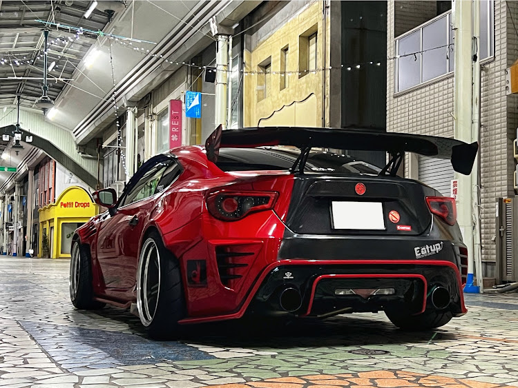 86のEat up⤴️・やっぱりお尻は大事・ロケットバニー86・清水駅前銀座商店街・3000回投稿に関するカスタム事例の投稿画像3枚目