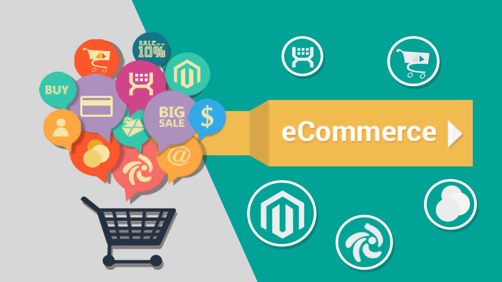 E-commerce website vector