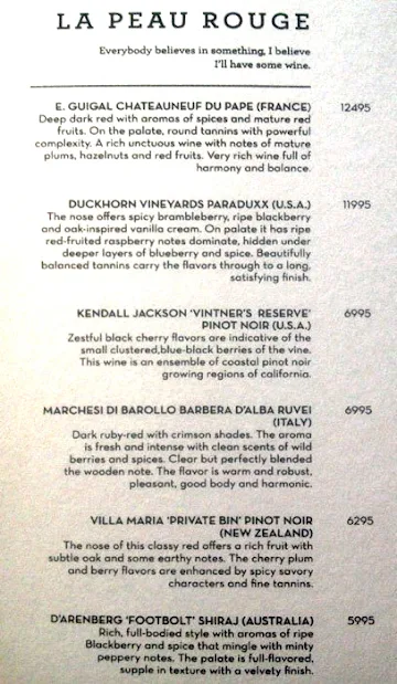 The People & Co menu 