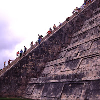 scalata a Chichen Itza di 