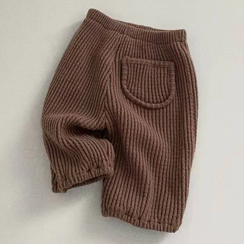 Korean Style Simple and Comfortable Casual Pants for Infants perfect for everyday wear, soft, comfortable and with a mod