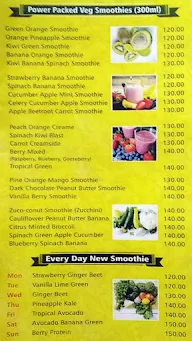 Nutri Food Cafe menu 1