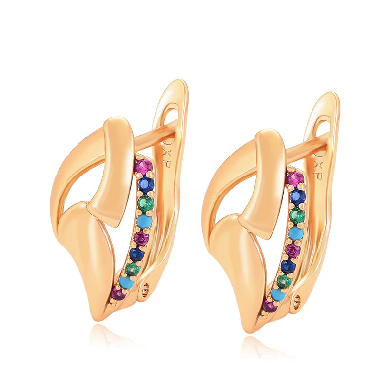 Women's Fashion Graceful Personality Zircon Earrings. Enhance your style with these stunning earrings. Perfect for addin