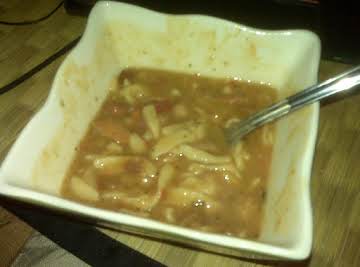 Coyote Bob's Leftover Hambone Mega Soup