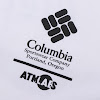 coc-cola x columbia x atmos lab csc basic logo txt short sleeve t-shirt black white