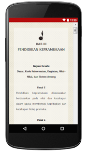 UU Gerakan Pramuka Indonesia Screenshots 5