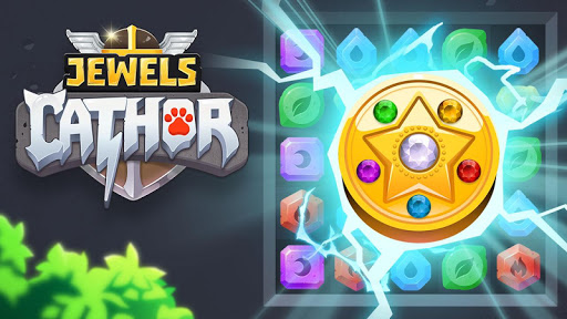 Jewels Thunder Cat Match 3: Lost Temple - v1.24