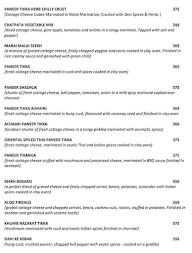 Hotel Abhinandan menu 5