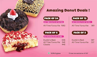 Dunkin' menu 2