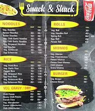 Snack Shack menu 2