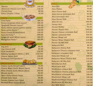 Mumbai Bites menu 