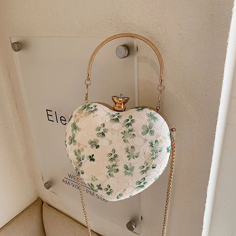 Zoete Bloemenketting Crossbody Tas Mode Tote Handtas Charmant en Stijlvol Ideaal voor Dagelijks Gebruik en Cadeau