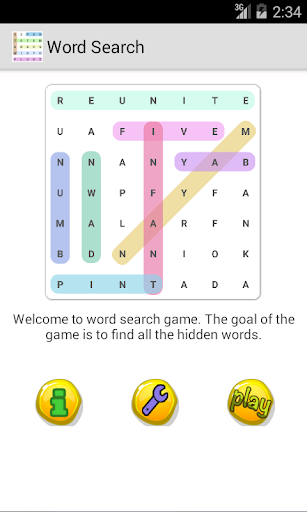 17Wordsearch Game