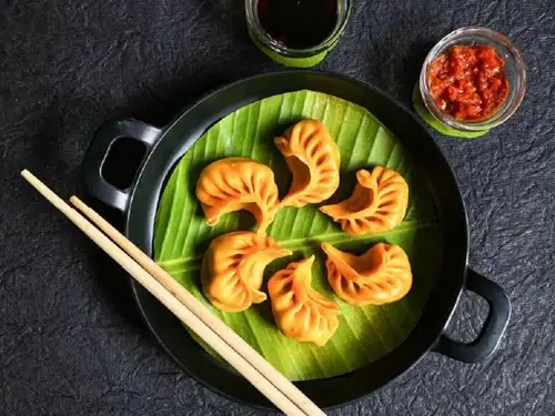 Corn And Cheese Momos [5 Pieces]