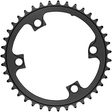 Absolute Black Premium Round 110 BCD Road Inner Chainring Shimano Dura-Ace 9100 - 110 Shimano Asymmetric BCD, 4-Bol alternate image 2