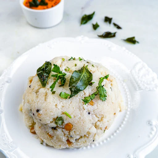 Upma With Chutney