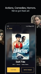 Filmzie – Free Movie Streaming App Screenshot