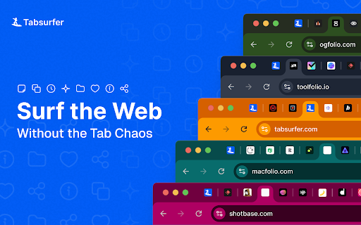 TabSurfer – Find, Switch & Organize Tabs Instantly