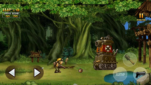 Screenshot Metal Force slug action Game